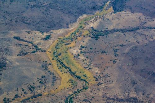 Dry river in Turkana